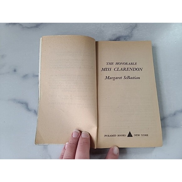 The Honorable Miss Clarendon Margaret SeBastian Paperback - Picture 3 of 10